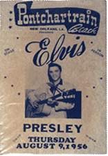 Elvis Presley at Ponchartrain Beach Bootleg poster